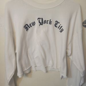 American Eagle Long sleeve crop top